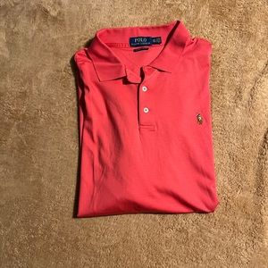 Men’s polo shirt, Ralph Lauren, Red xxl